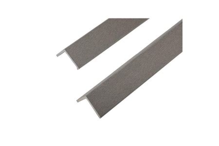 Wpc Trim Corner Trim 55 x 55mm Stone Grey 2.2m .